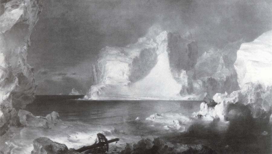 Frederic Edwin Church Die Eisberge
